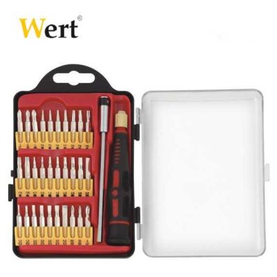 WERT 2254 Elektronikçi Tornavida Bits Uç Seti (32 Parça) - 1