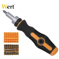 WERT - WERT 2255 Replaceable Bit Screwdriver, 34 Pcs WERT - WERT 2255 Replaceable Bit Screwdriver, 34 Pcs