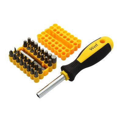 WERT 2255 Replaceable Bit Screwdriver, 34 Pcs - 1