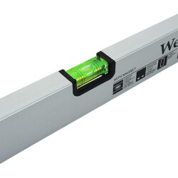 WERT 2333-800 Magnetic Base Spirit Level, 80cm - 2