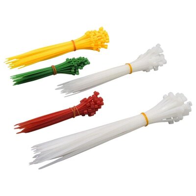 WERT 2430 Kablo Bağı Seti, 300 Parça - 5