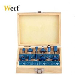 WERT - WERT 2504 Forstner Bit Set, 12 Pcs