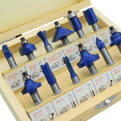 WERT 2504 Forstner Bit Set, 12 Pcs - 2