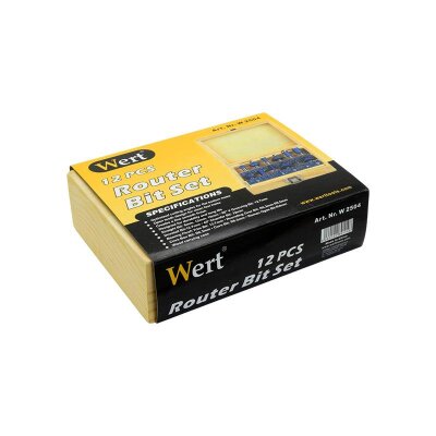 WERT 2504 Forstner Bit Set, 12 Pcs - 6