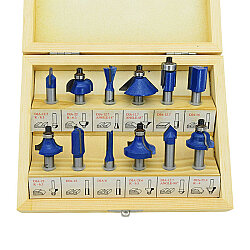 WERT 2504 Forstner Bit Set, 12 Pcs - 8