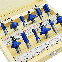 WERT 2504 Forstner Bit Set, 12 Pcs - 9