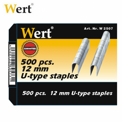 WERT 2507 Staple U-Wire, 10mm