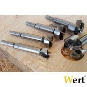 WERT 2509 Forstner Bit Set, 5 Pcs.