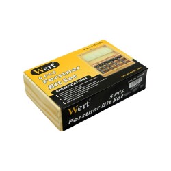 WERT 2509 Forstner Bit Set, 5 Pcs. - 5