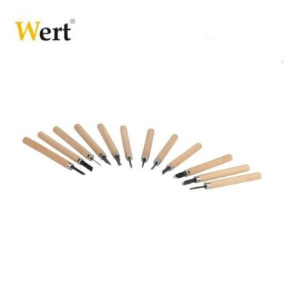 WERT 2512 Wood-Clay Carving Set, 12 Pcs - 4