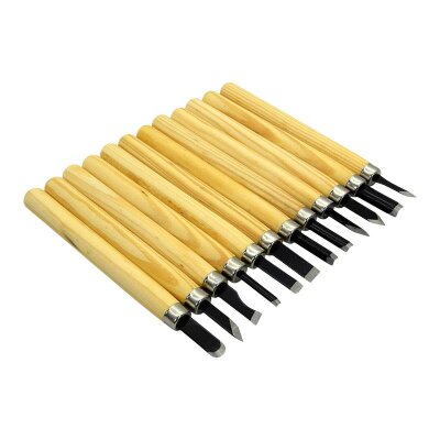 WERT 2512 Wood-Clay Carving Set, 12 Pcs - 2