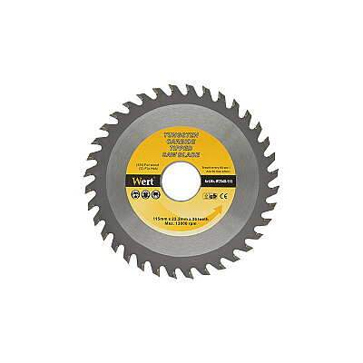 WERT 2540-115 Ahşap Kesme Testeresi (Ø 115mm) - 1