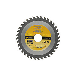 WERT 2540-125 Ahşap Kesme Testeresi (Ø 125mm)