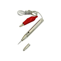 WERT 2605 Oto Elektrik Kontrol Kalemi, Metal Gövdeli, 6-24V - 7