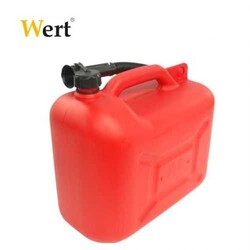 WERT - WERT 2607-10L Plastic Spare Fuel Can, 10lt