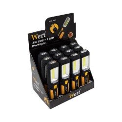 WERT 2612 COB LED Work Light with Battery - 7
