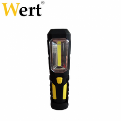 WERT - WERT 2612 Pilli Çalışma Lambası, 3W COB LED + 1 LED