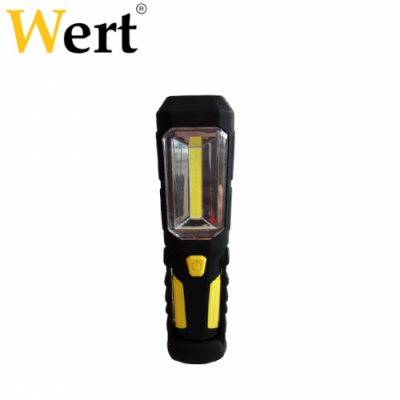 WERT 2612 Pilli Çalışma Lambası, 3W COB LED  + 1 LED - 1