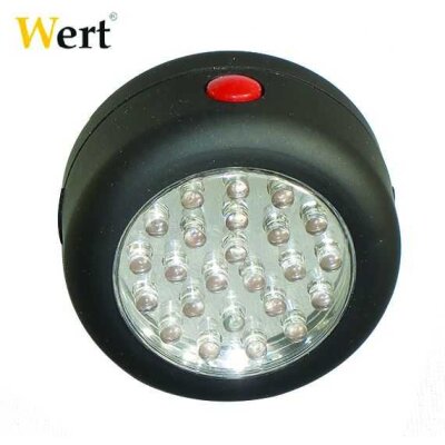 WERT 2616 Pilli Çalışma Lambası, 24 LED - 4