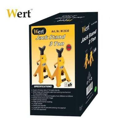 WERT 2630 Jack Stand, 3 Tons