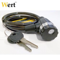 WERT 2639 Bisiklet Kilidi - 3