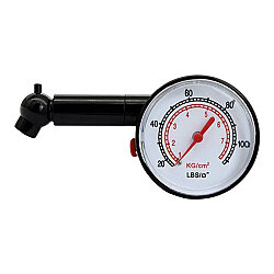 WERT 2660 Tyre Pressure Gauge, Plastic