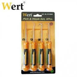 WERT 2690 Pick and Hook Set, 4 Pcs - 4