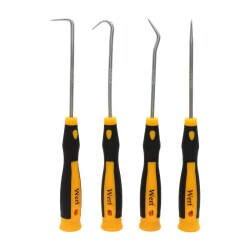 WERT 2690 Pick and Hook Set, 4 Pcs
