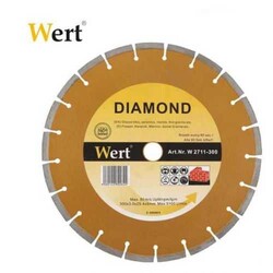 WERT - WERT 2711-150 Segmented Diamond Saw Blade, 150mm