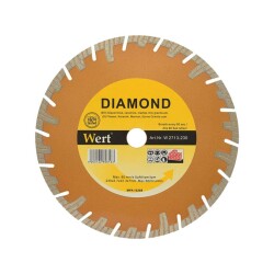 WERT 2713-230 Süper Turbo Elmas Testere (230mm) - 1