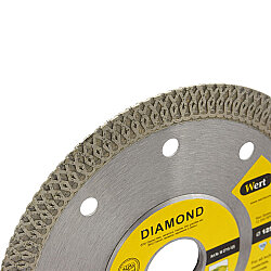 WERT 2715-125 Elmas Testere, Beton 125mm - 2