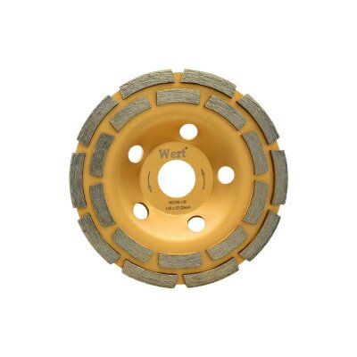 WERT 2740-125 Diamond Grinding Wheel - double row 125mm - 1