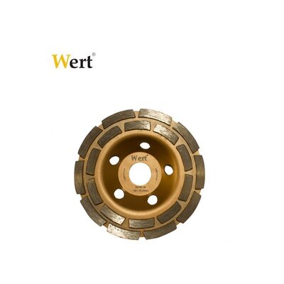 WERT 2740-150 Elmas Taşlama Diski, Çift Sıra, 150mm - 6
