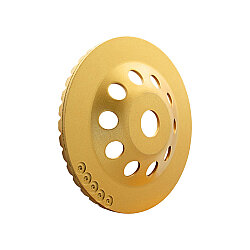 WERT 2741-115 Elmas Taşlama Diski, Turbo, 115mm - 3