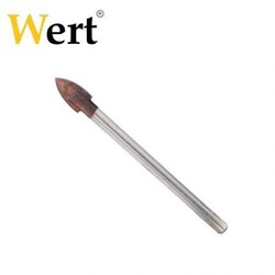 WERT - WERT 3401 Glass Drill Bit, 4x65mm