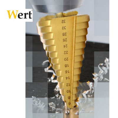 WERT 3501 Kademeli Sac Delgisi (Ø4-32mm) - 3