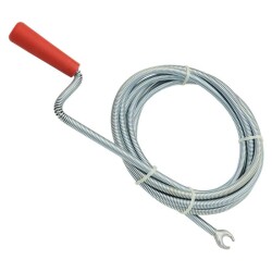 WERT 4803 Wire Drain Cleaner, 3m - Ø9mm