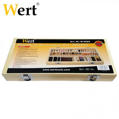 WERT 6200 Cutting, Grinding and Polishing Set, 200Pcs WERT 6200 Cutting, Grinding and Polishing Set, 200Pcs