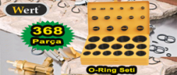 WERT 9003 O-Ring Seti, 368 parça - 2