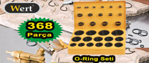 WERT 9003 O-Ring Seti, 368 parça - 2