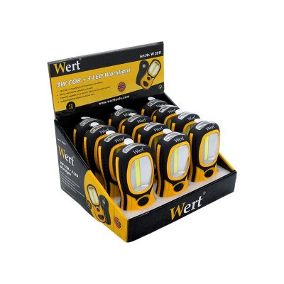 WERT 2611 Mini Work Light COB LED + 3 LED - 5