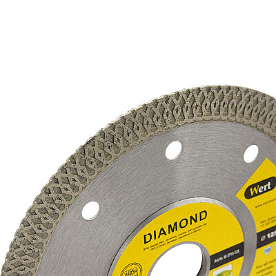 WERT 2715-125 Diamond Concrete Cutting Disc, 125mm - 2